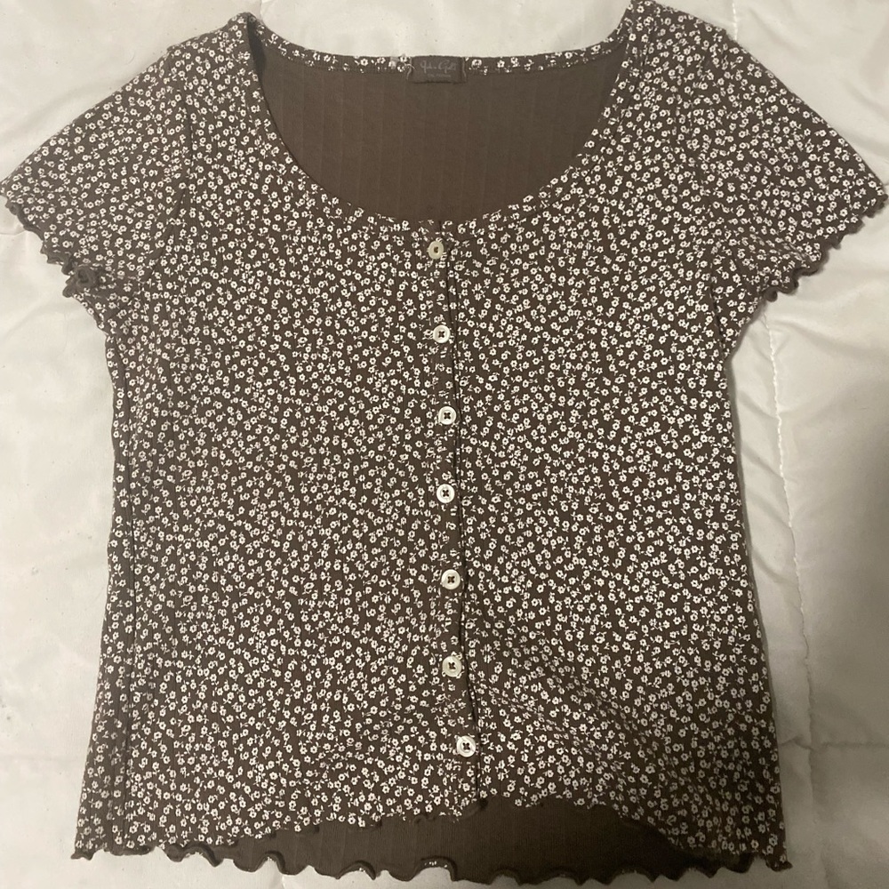 brandy zelly top flower